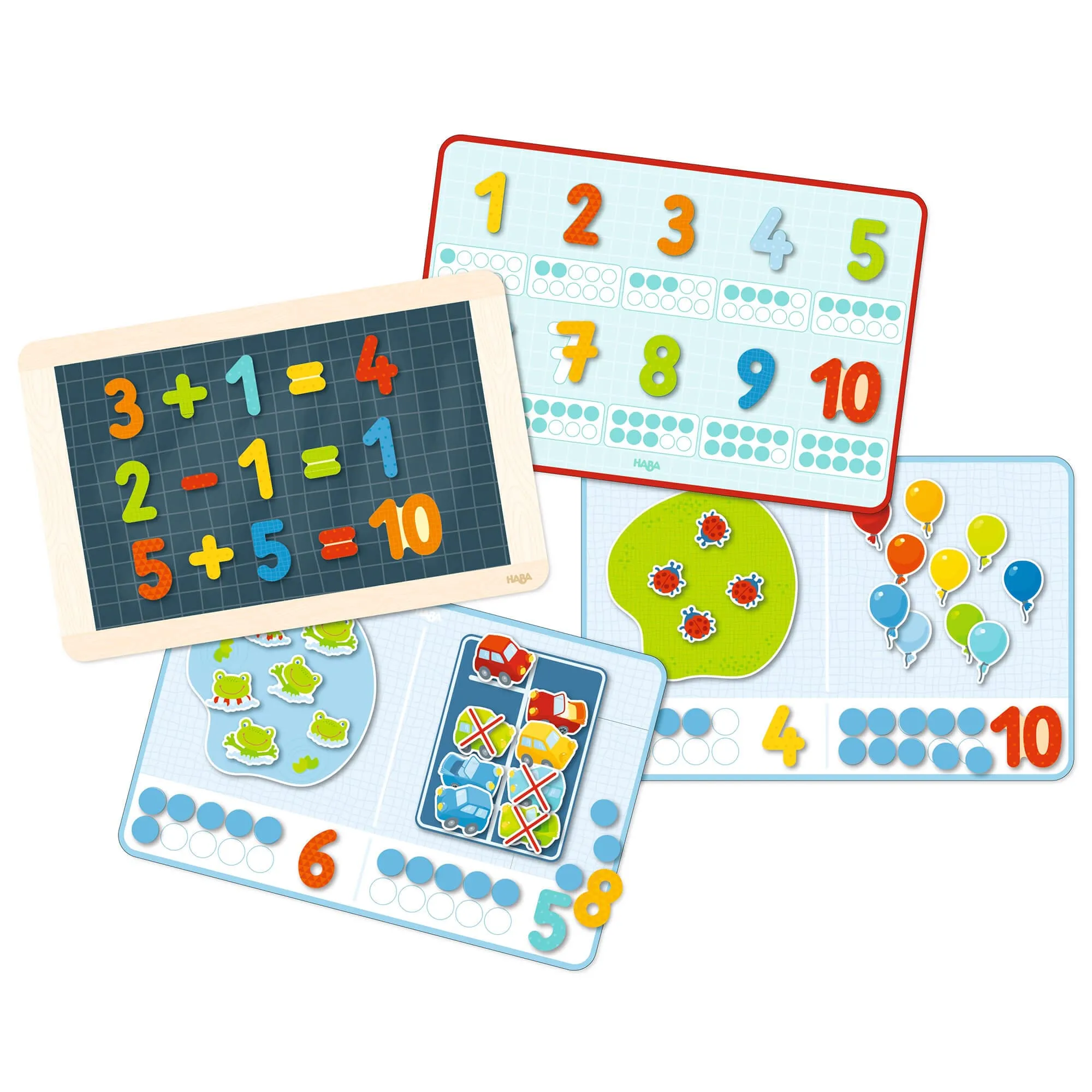 1, 2 Numbers & You Magnetic 158 Piece Game Box