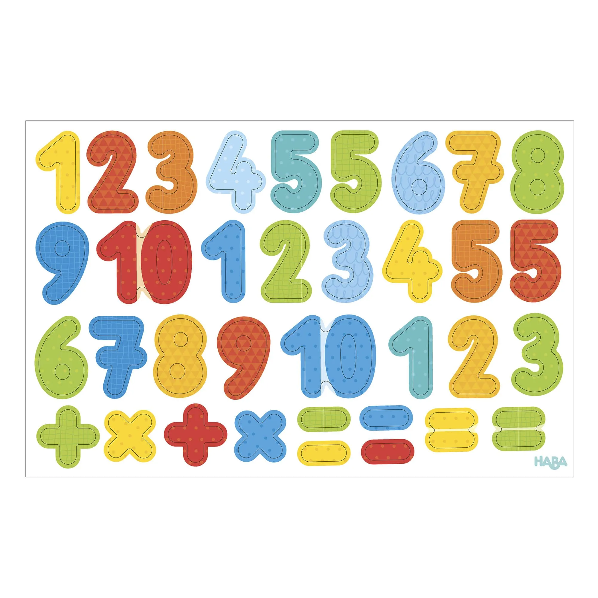 1, 2 Numbers & You Magnetic 158 Piece Game Box