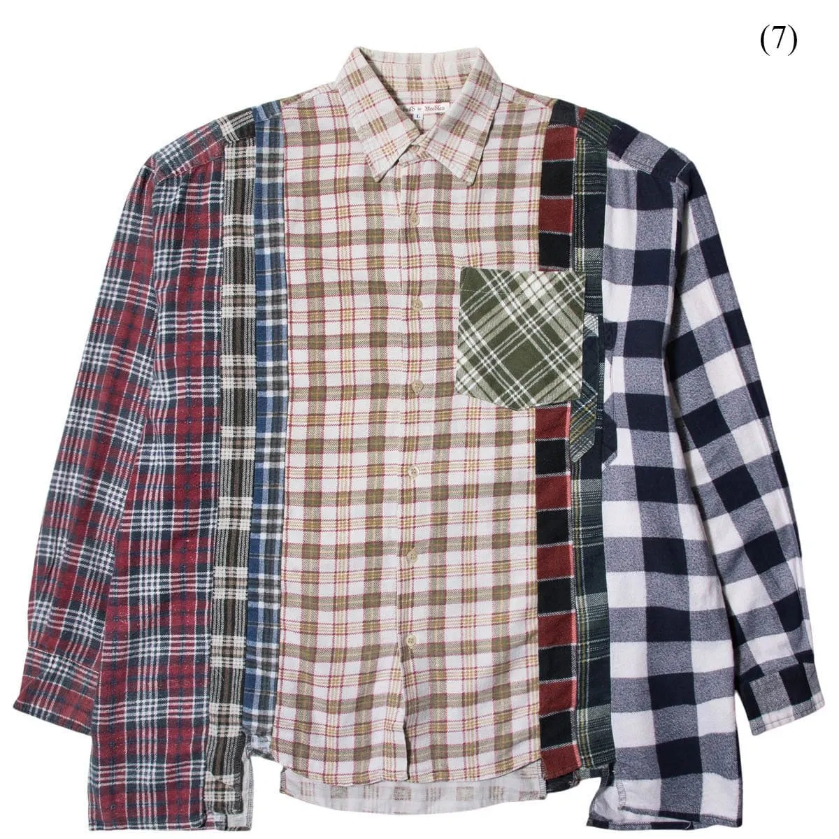 7 CUTS FLANNEL SHIRT FW21 (LARGE/MULTIPLE STYLES)