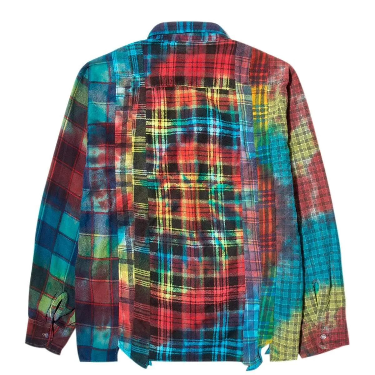 7 CUTS FLANNEL TIE DYE SHIRT FW20 14