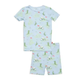 a putt above modal magnetic no drama toddler pajama shortie set