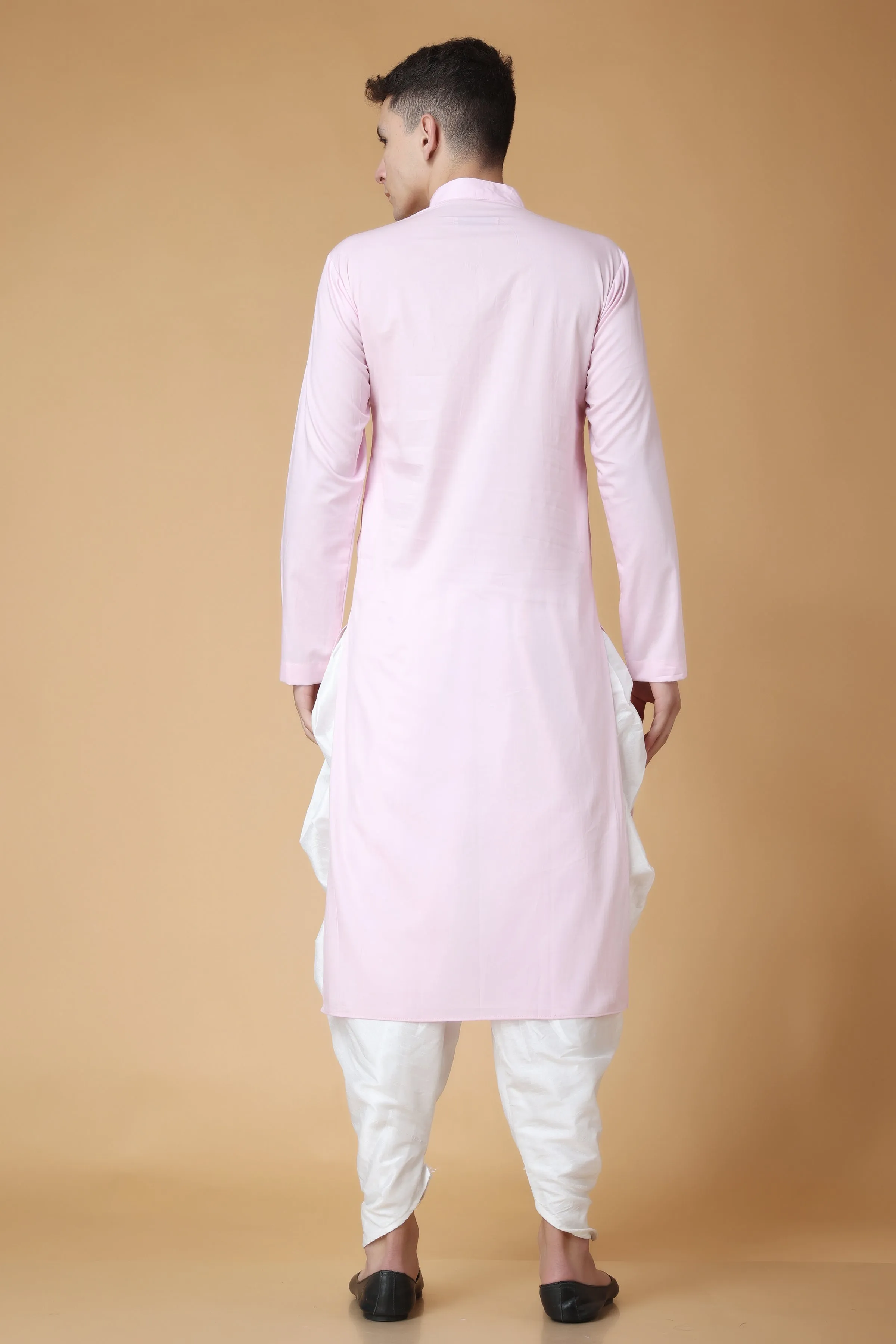 Almond Pink Kurta Salwar Set