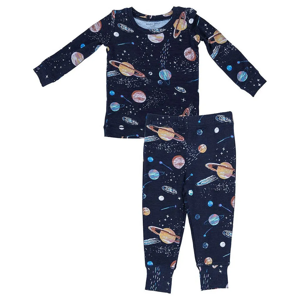 Angel Dear Long-Sleeve Pajama Set Solar System