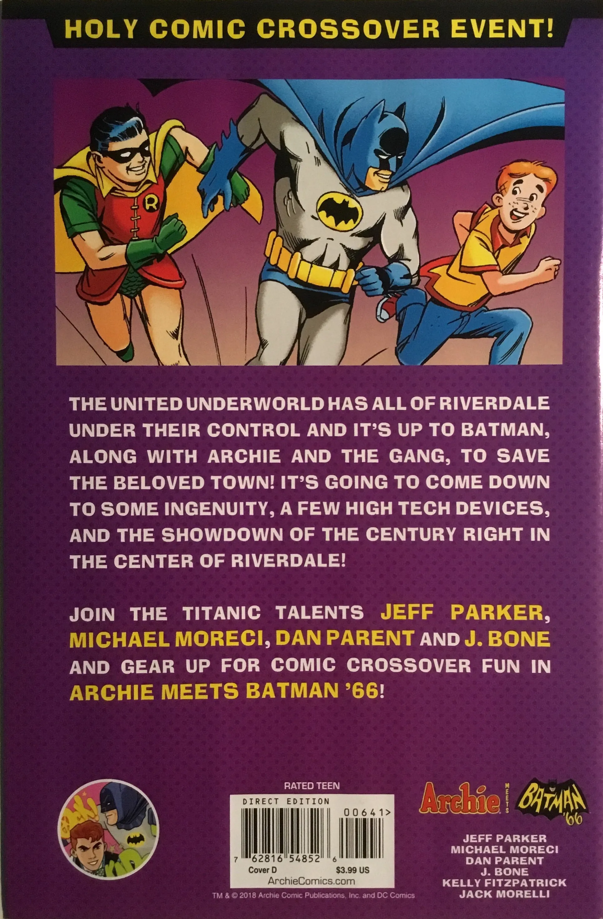 ARCHIE MEETS BATMAN ‘66 #6 PARENT COVER