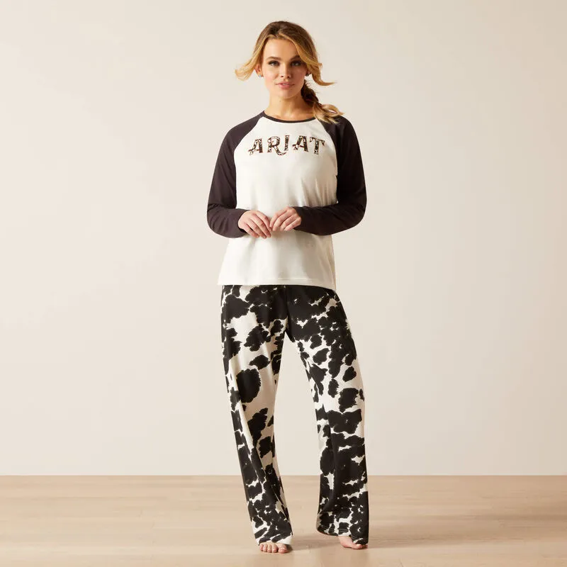 Ariat Women's Cow Pajama Set