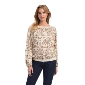 Ariat Women's Grand View French Oak Long Sleeve Top 10041309