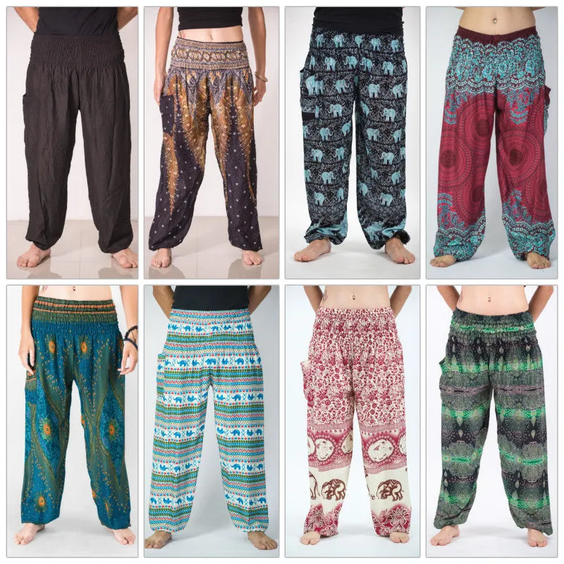 Assorted set of 5 Thai High Crotch Harem Pants BESTSELLER