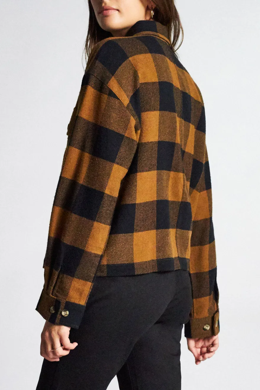 Astoria L/S Flannel - Washed Copper