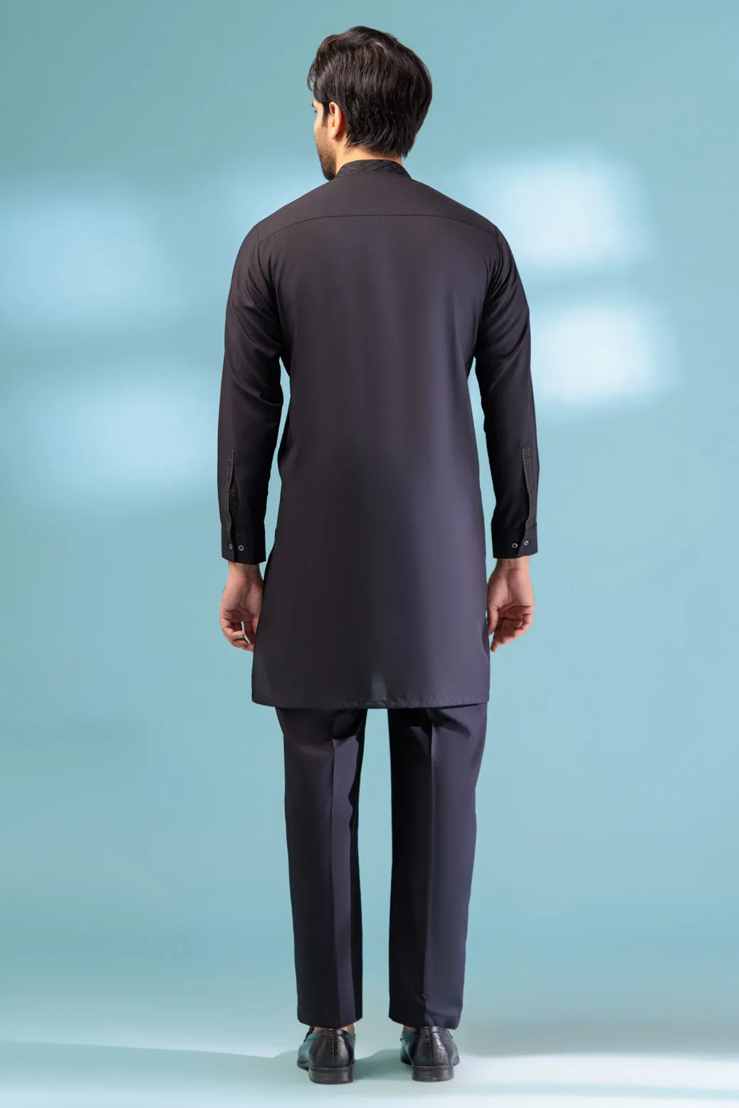 B-SWAN-BLENDED-Kurta Pajama Trouser - (KSB23-002)