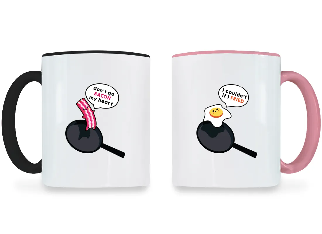 Bacon & Egg - Couple Coffee Mugs