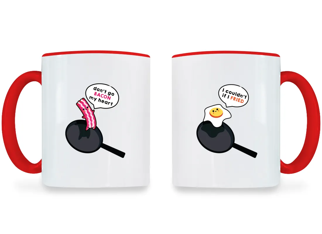 Bacon & Egg - Couple Coffee Mugs