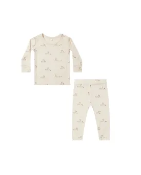 Bamboo Pajama Set Bunnies