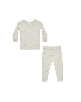 Bamboo Pajama Set Elephants