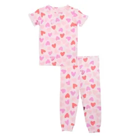 be mine modal magnetic no drama toddler pajama short sleeve set