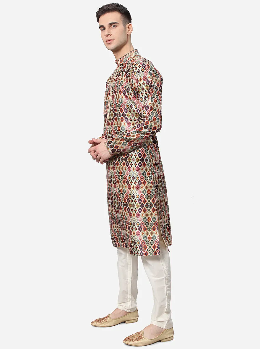 Beige Kurta Set | Azania