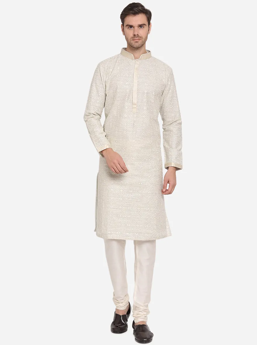 Beige Kurta Set | Azania