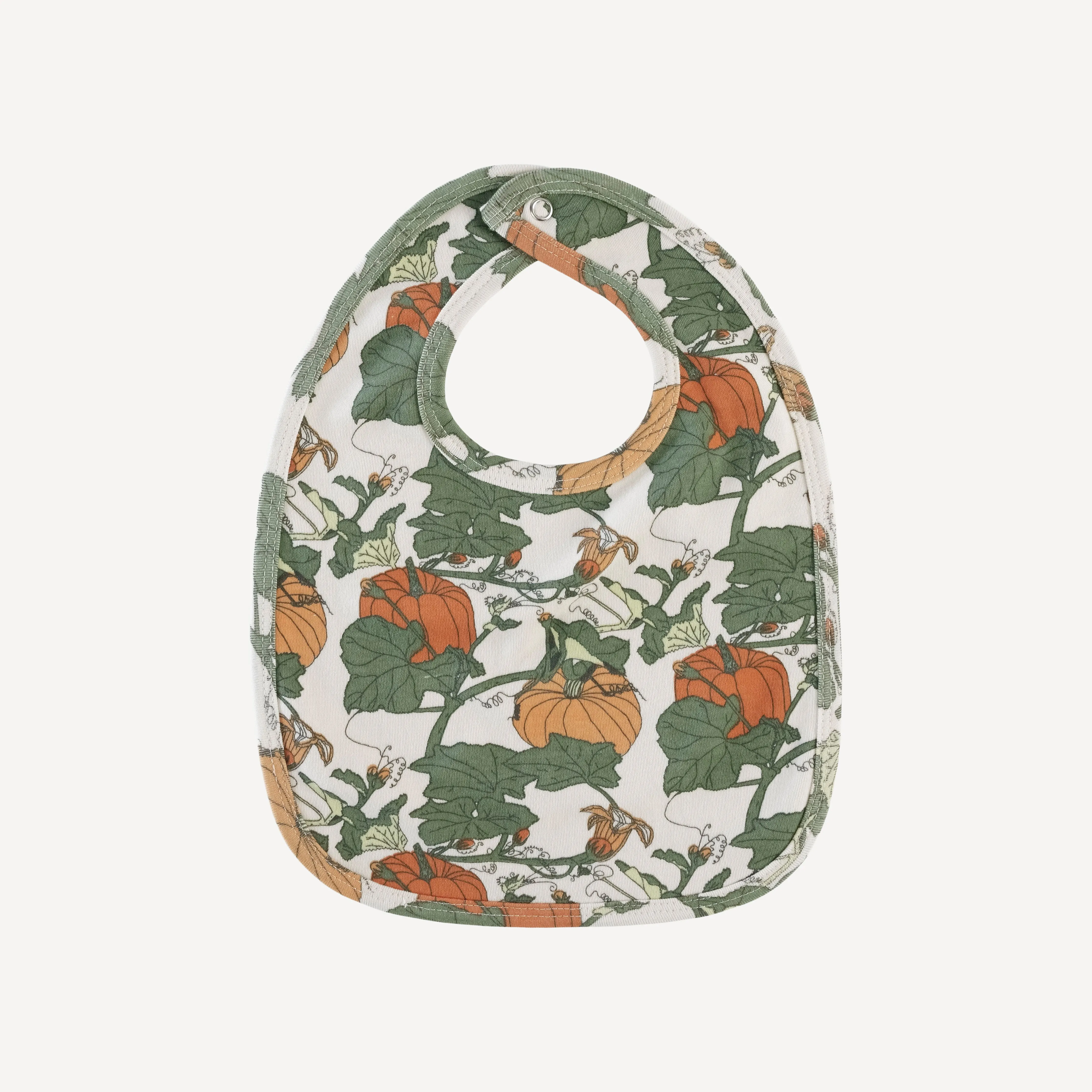 bib | heirloom pumpkin | organic cotton interlock