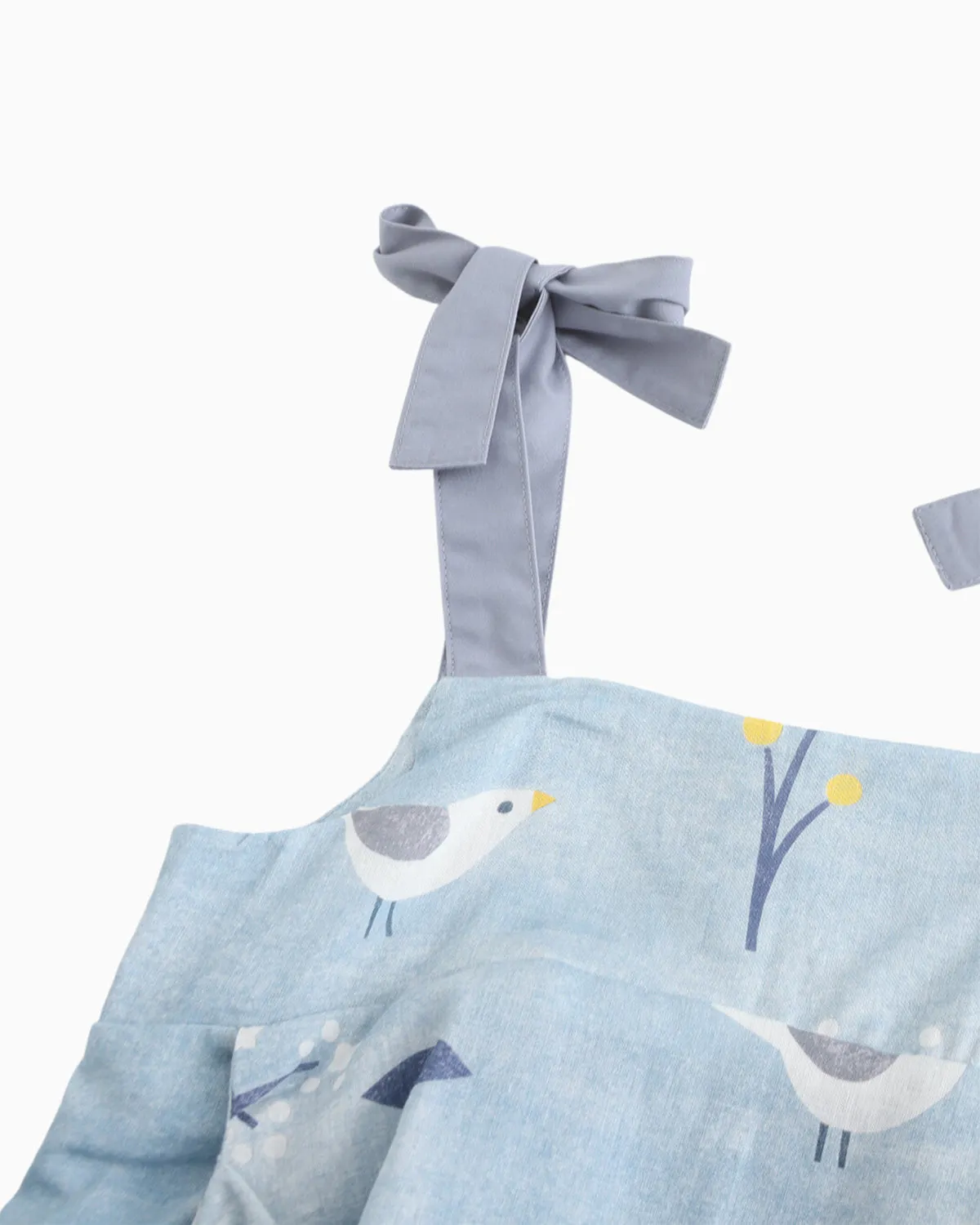 Birds By The Bay Girl's Wide Pocket Dress