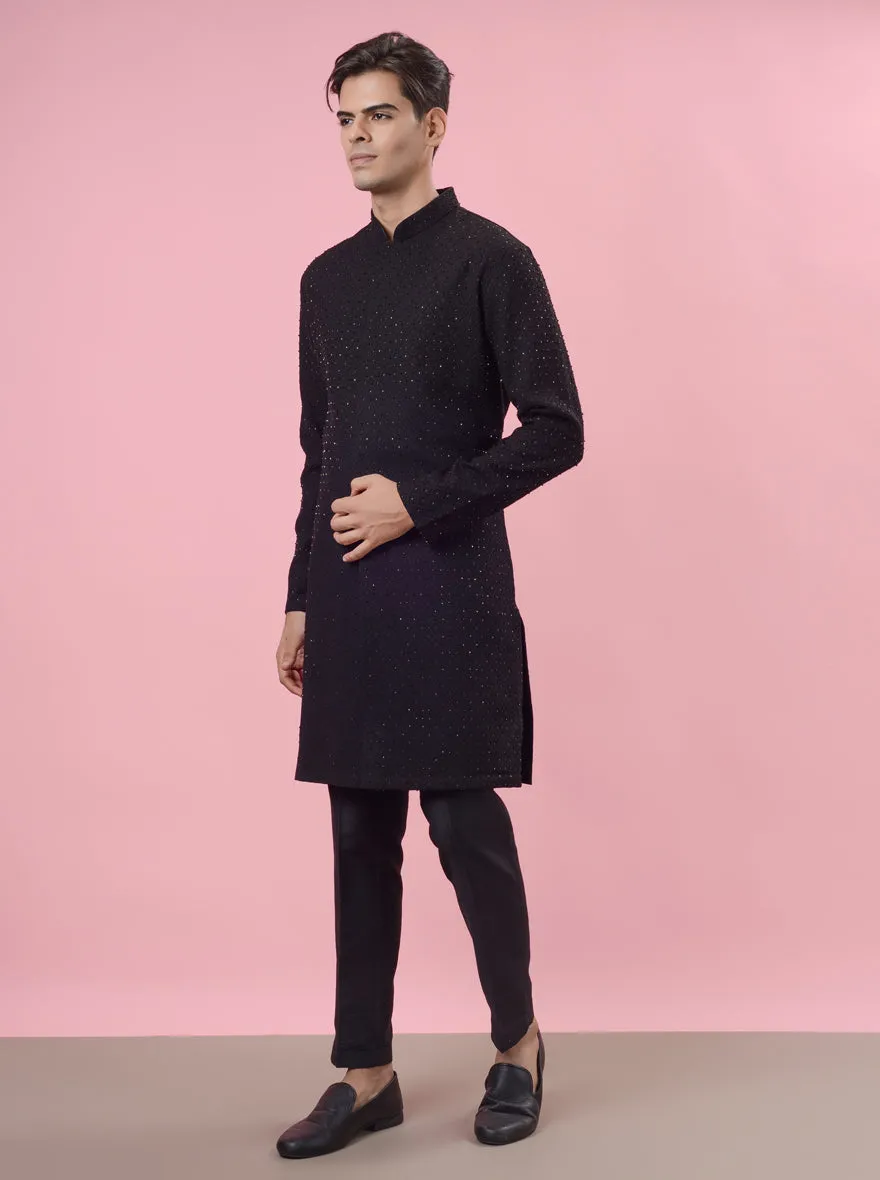 Black Kurta Pajama | TULA