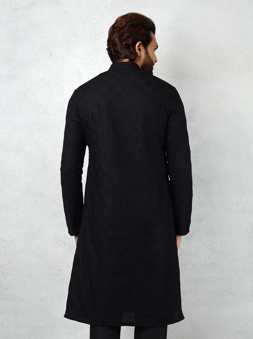 Black Kurta Pajama | TULA