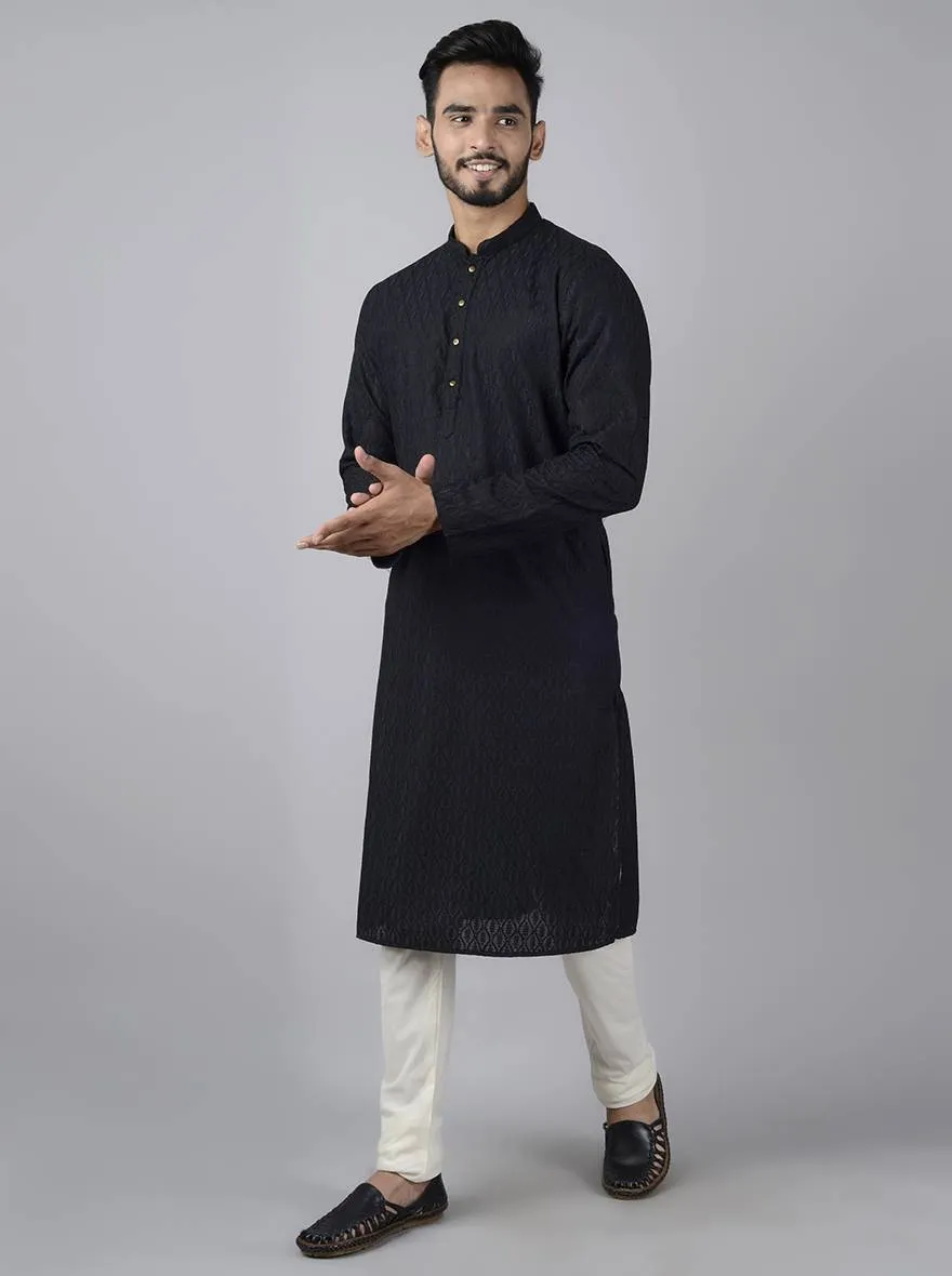 Black Kurta Set | Azania