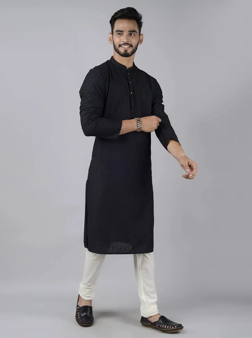 Black Kurta Set | Azania