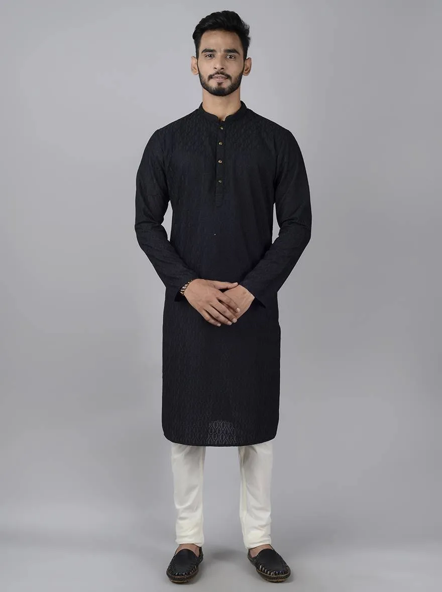 Black Kurta Set | Azania