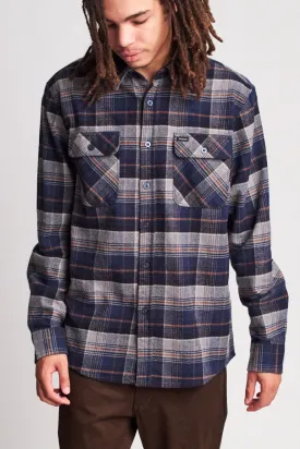 Bowery L/S Flannel - Blue Night