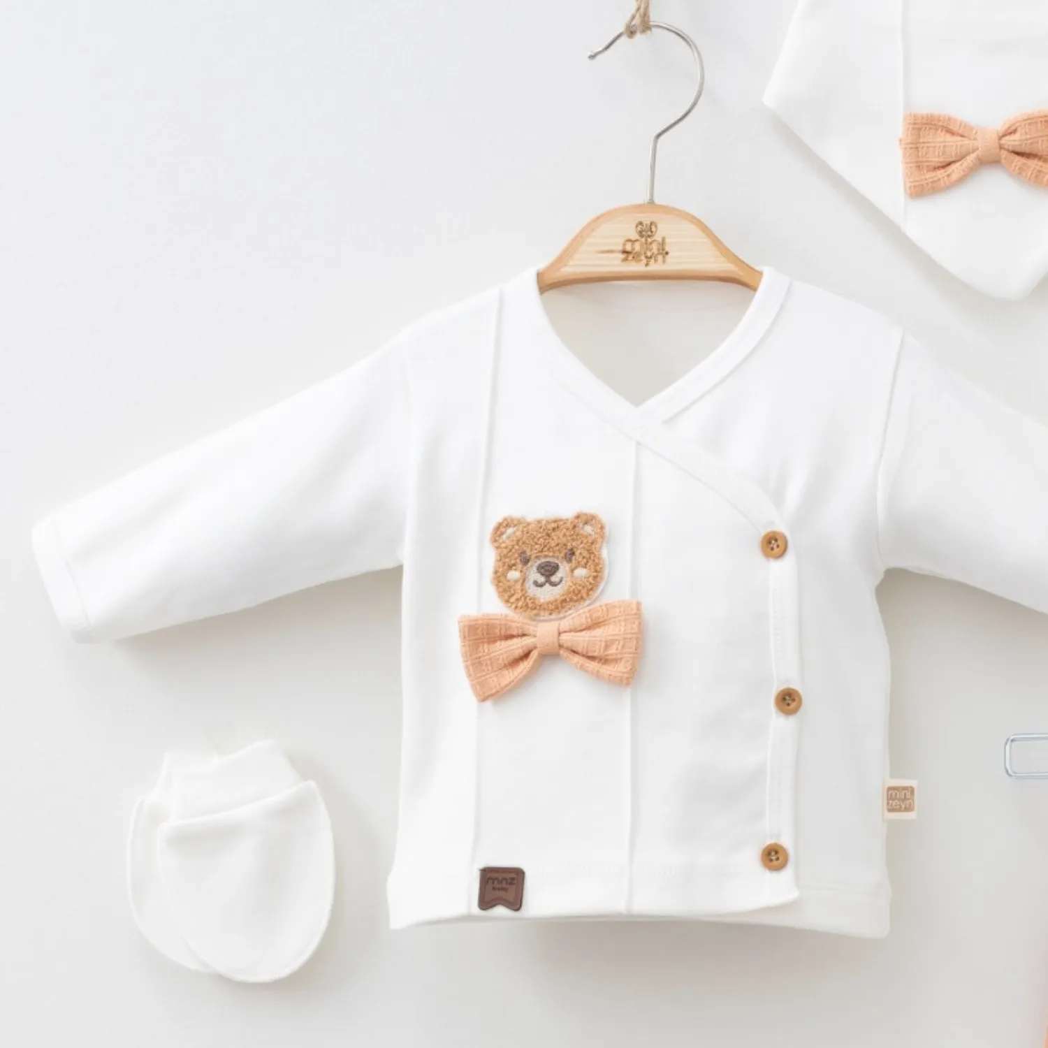 Bowtie Bear Newborn 5PC Set