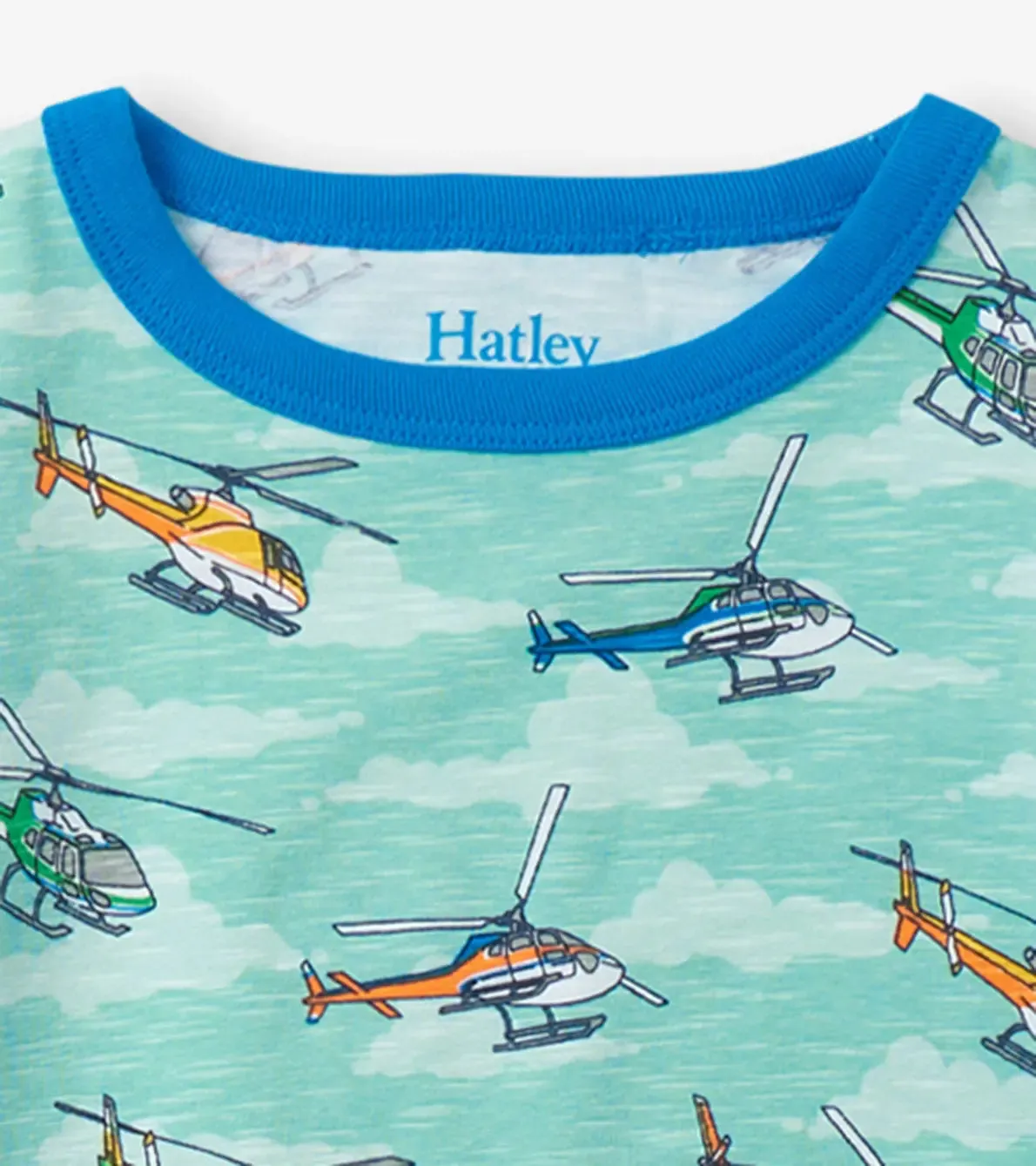 Boys Helicopters Pajama Set | Hatley