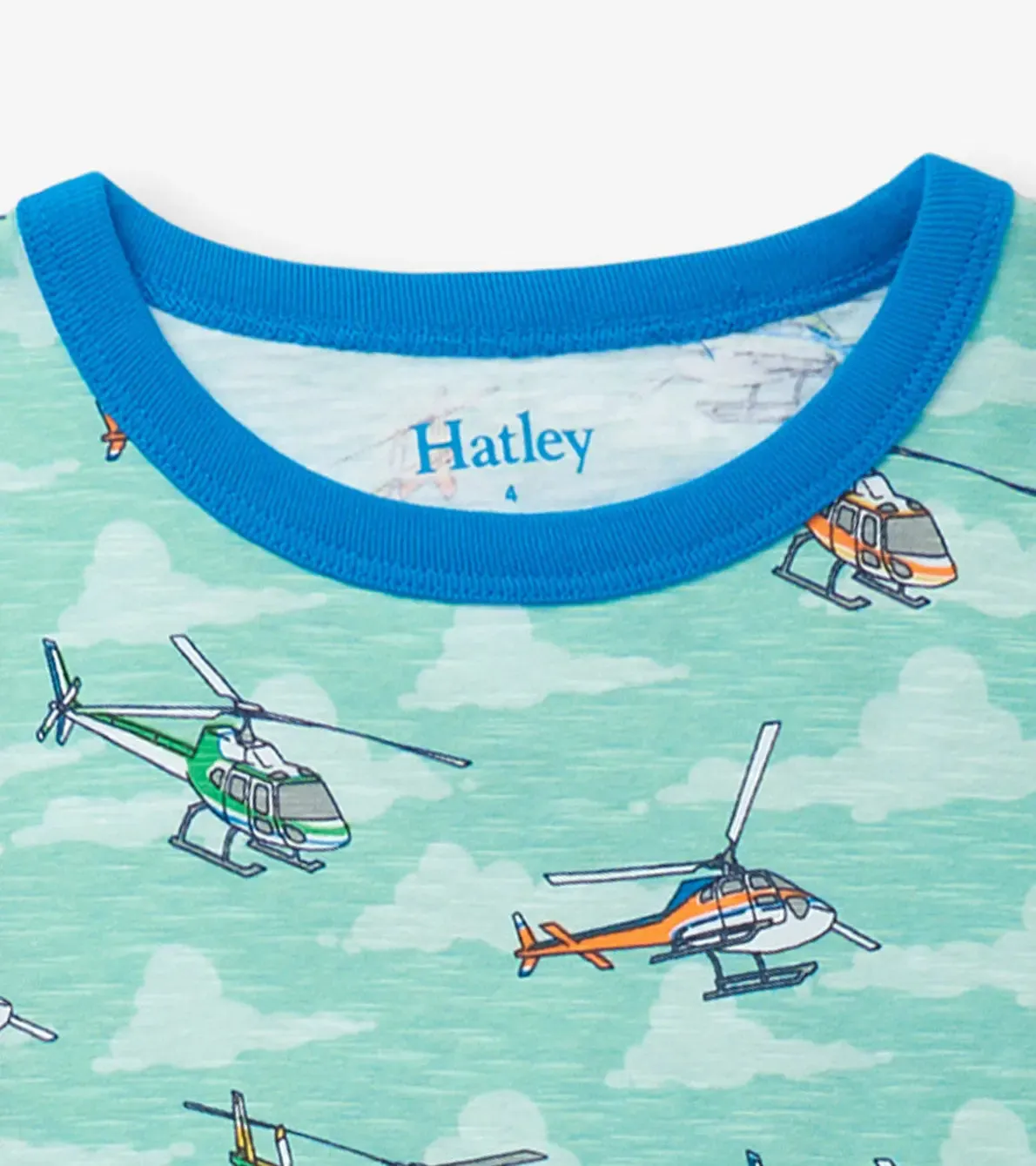 Boys Helicopters Short Pajama Set | Hatley