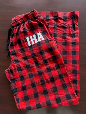 Buffalo Red/Black Check IHA Flannel Pants