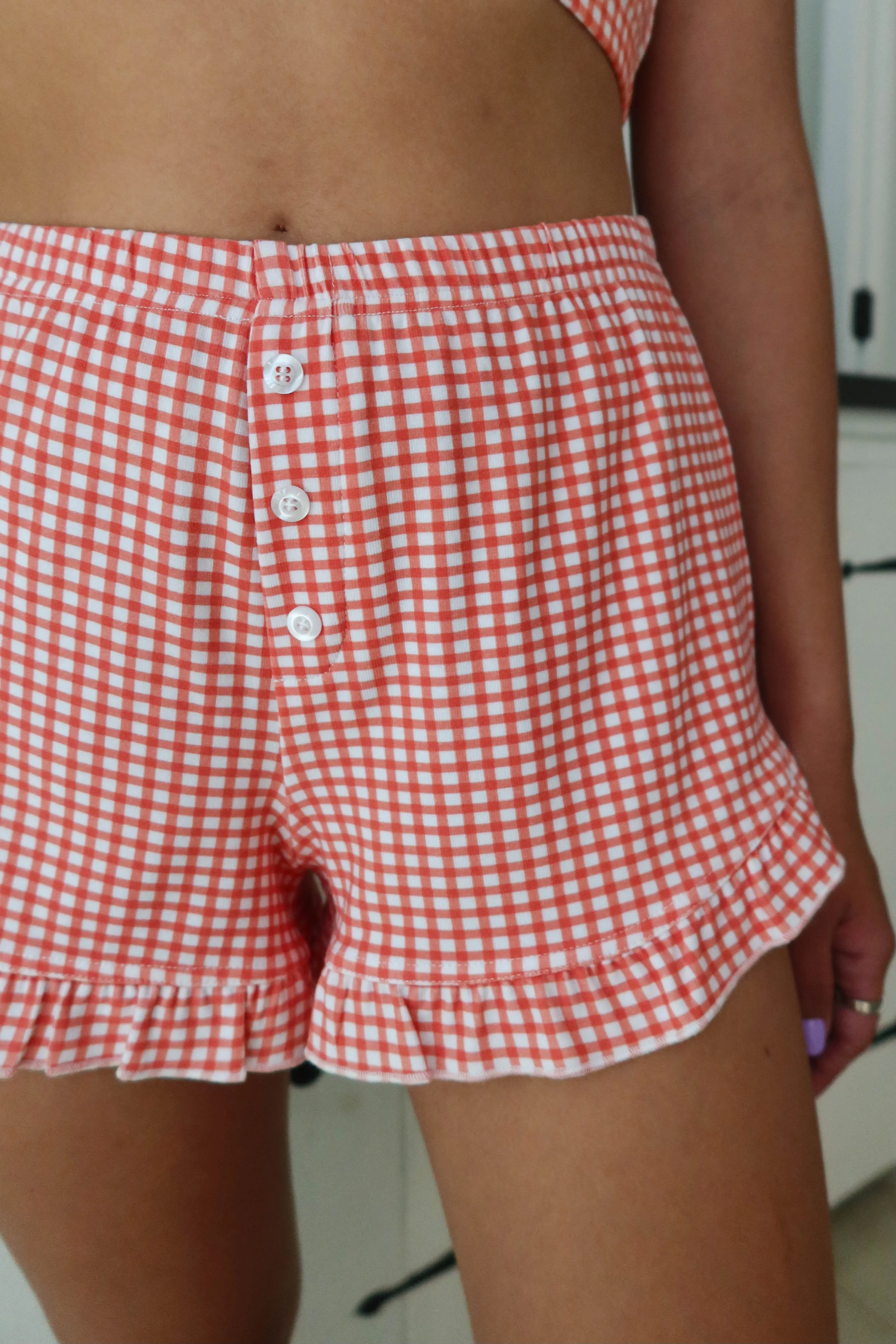 Charleston Ruffled Shorts