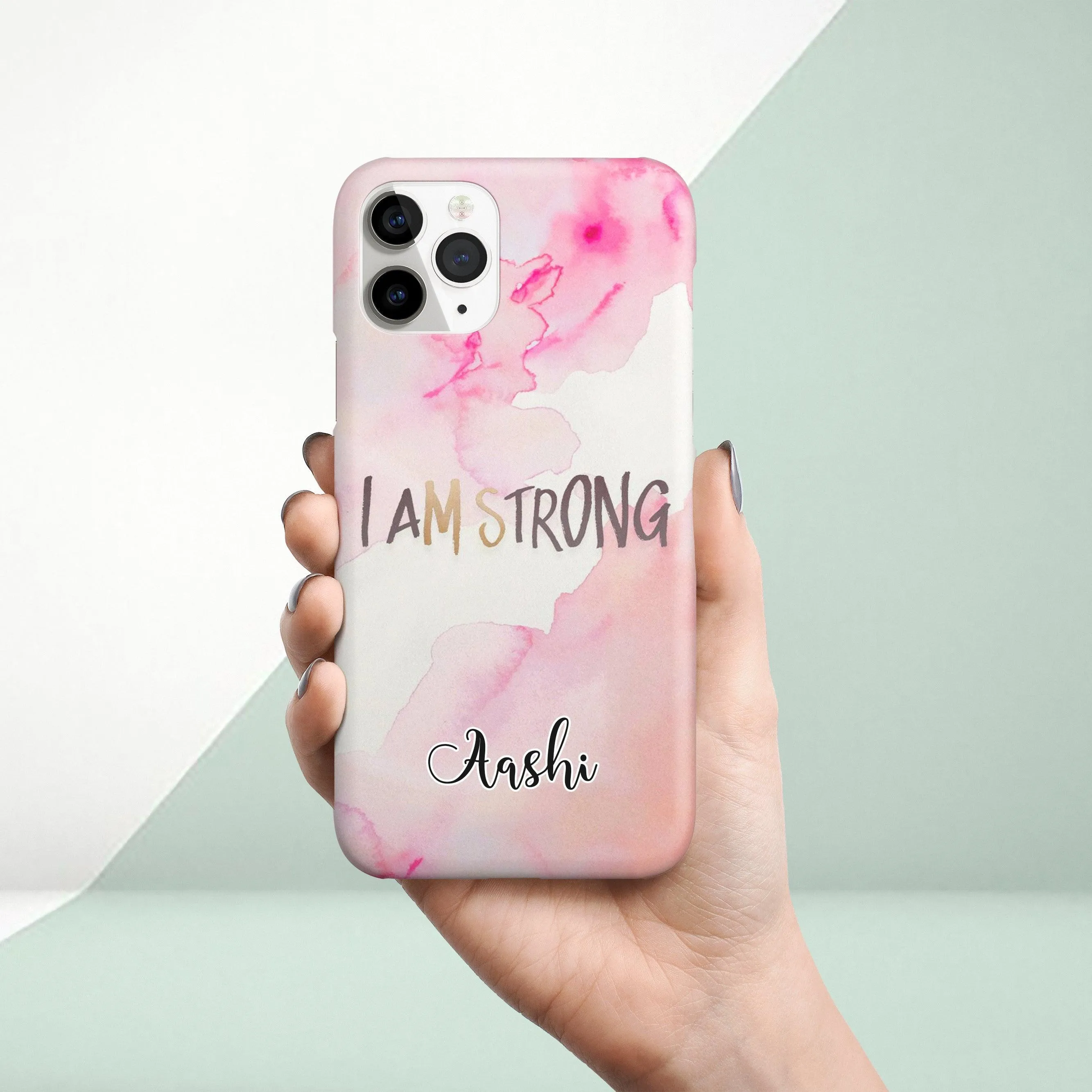 Colour Flotterring Effect Phone Case Cover