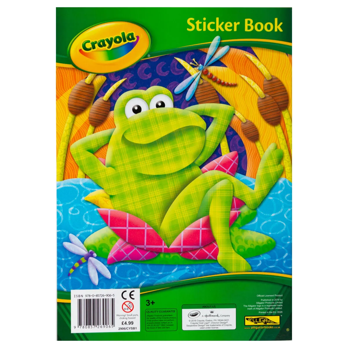 Crayola Sticker Book Frog