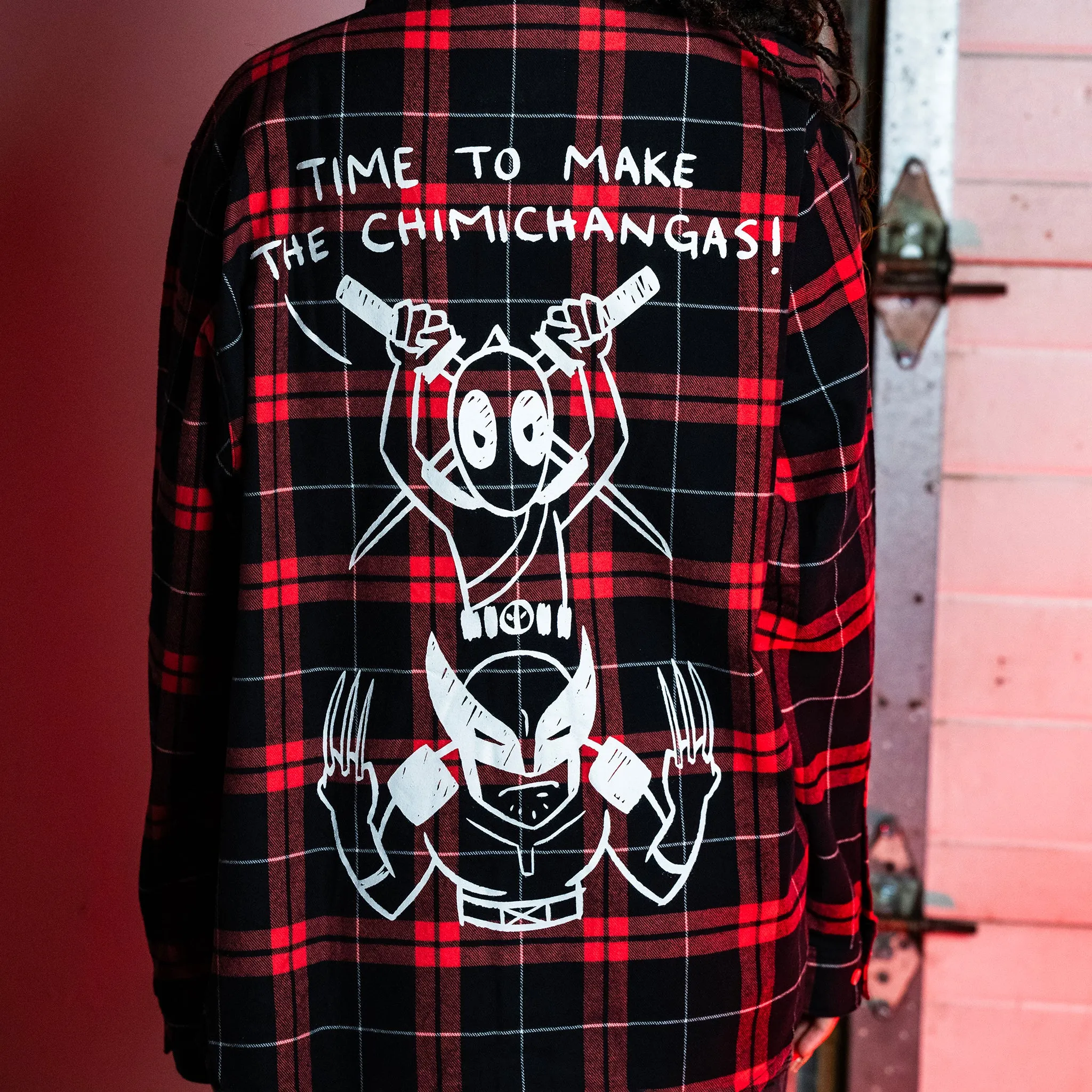 Deadpool Flannel