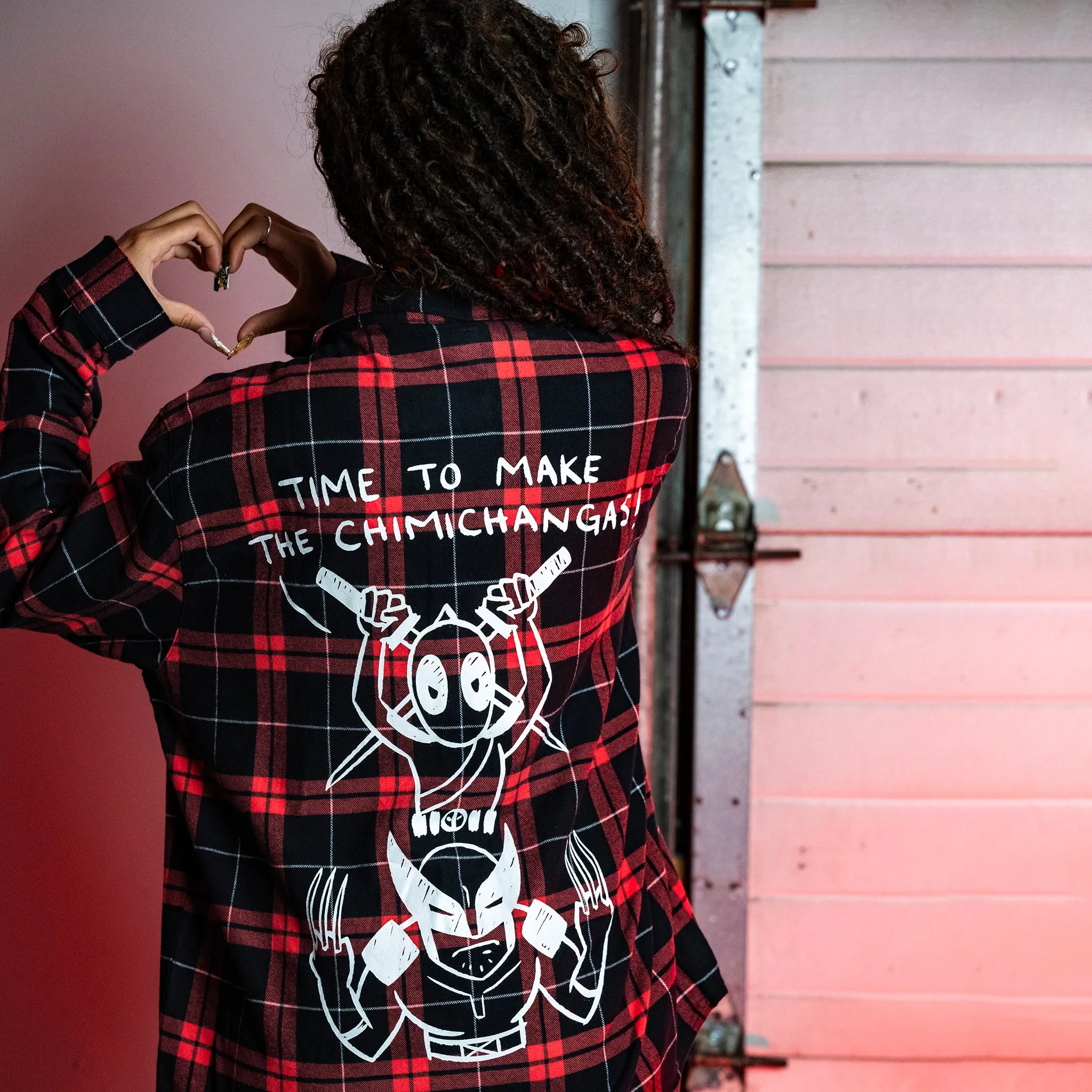 Deadpool Flannel