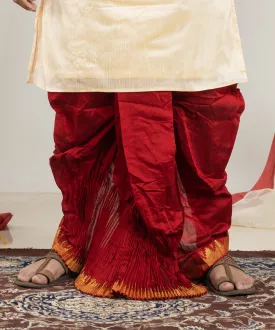 Designer Silk Dhoti- Ready to wear