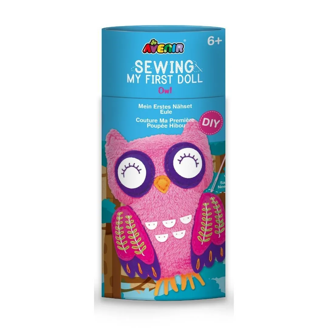 DIY Sewing Dolls - Owl