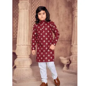 Ethnic Cotton Kids Kurta Pajama Set