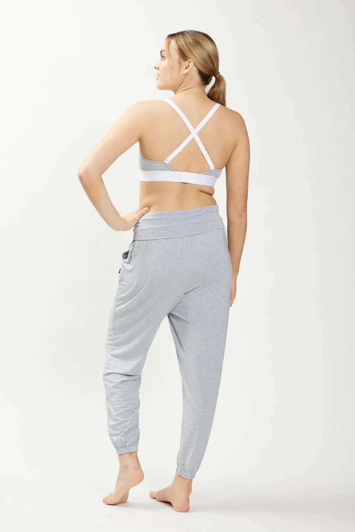 Everywhere Jogger LC - TENCEL Modal Heather Grey