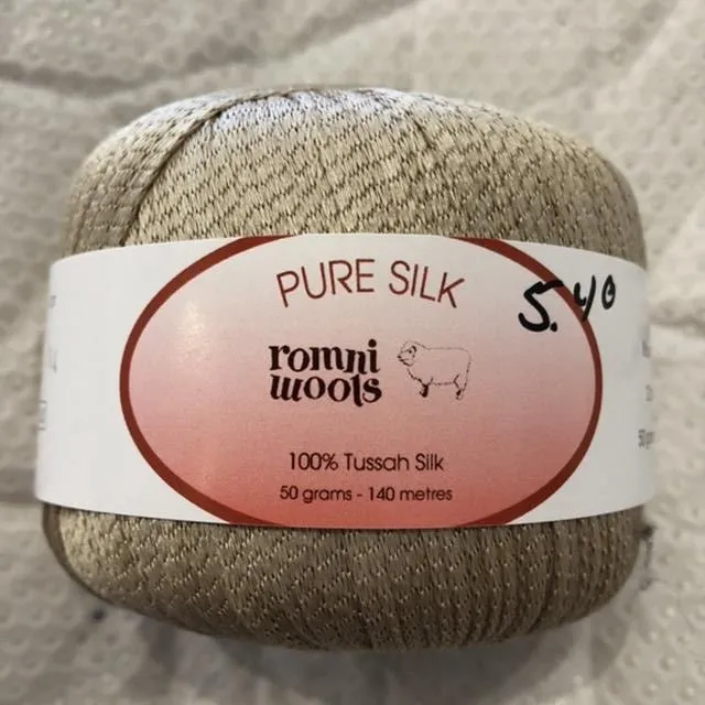 FINAL SALE Romni Wools Pure Silk