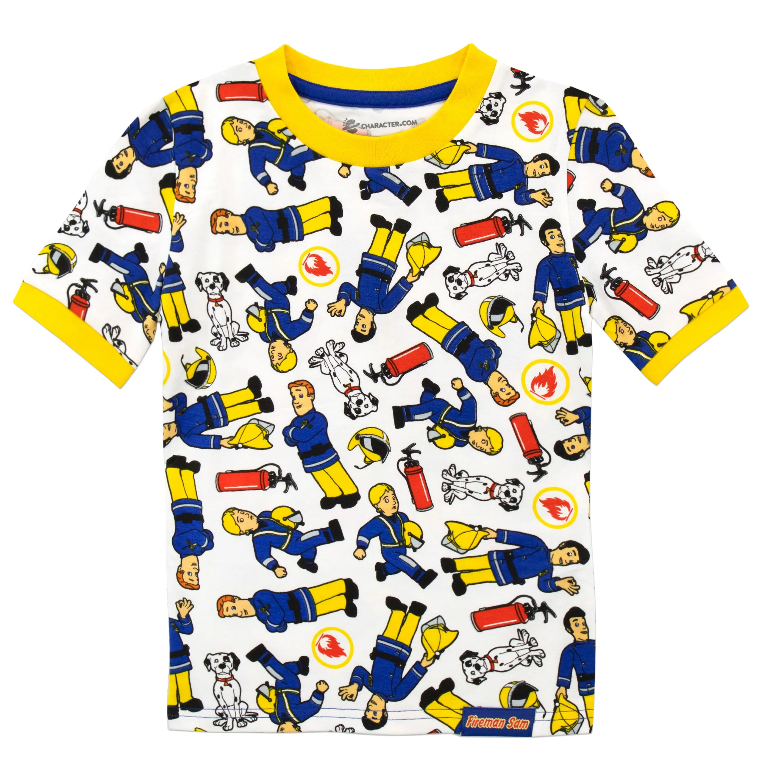 Fireman Sam Short Pajama Set