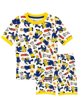 Fireman Sam Short Pajama Set