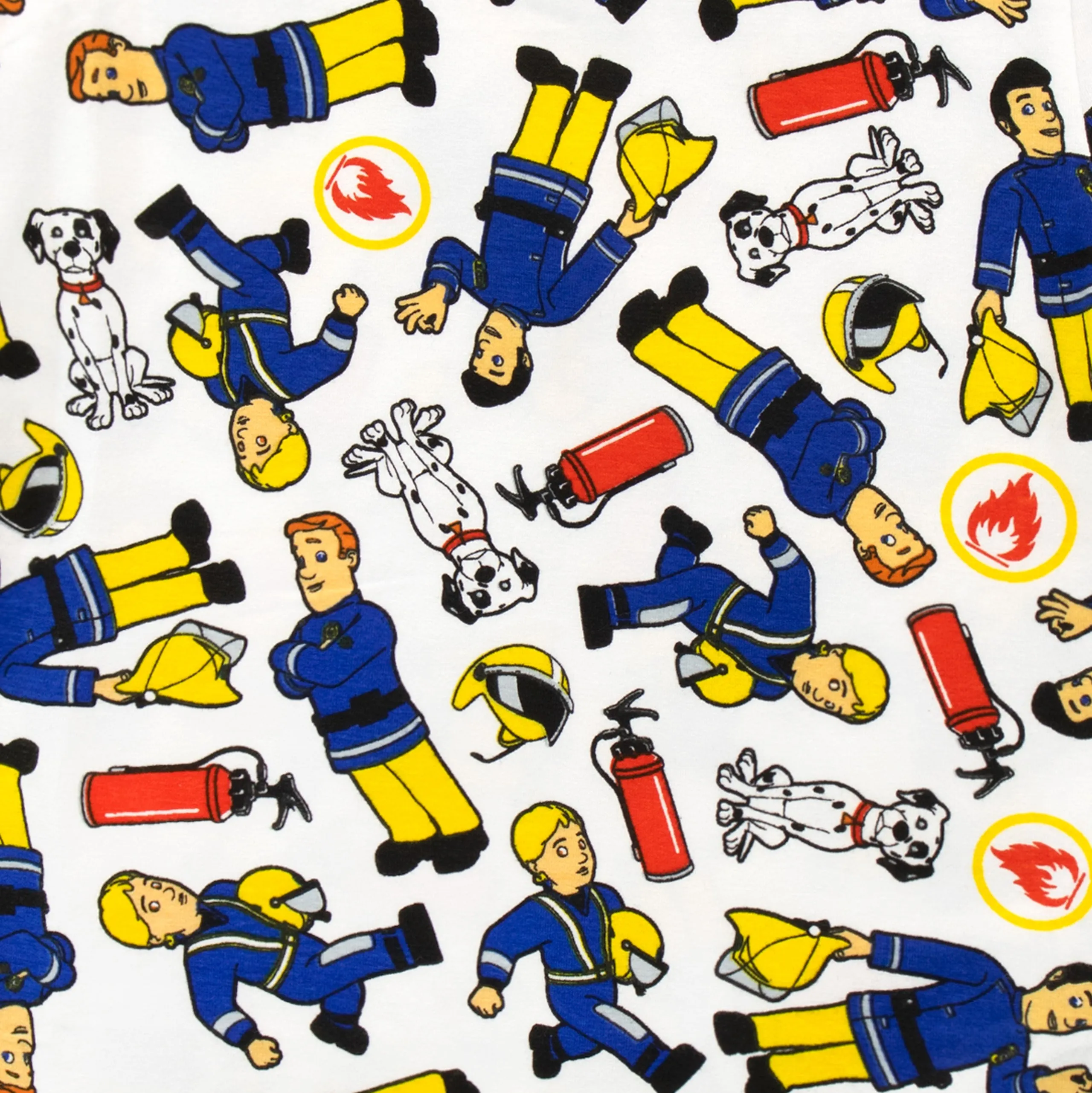 Fireman Sam Short Pajama Set