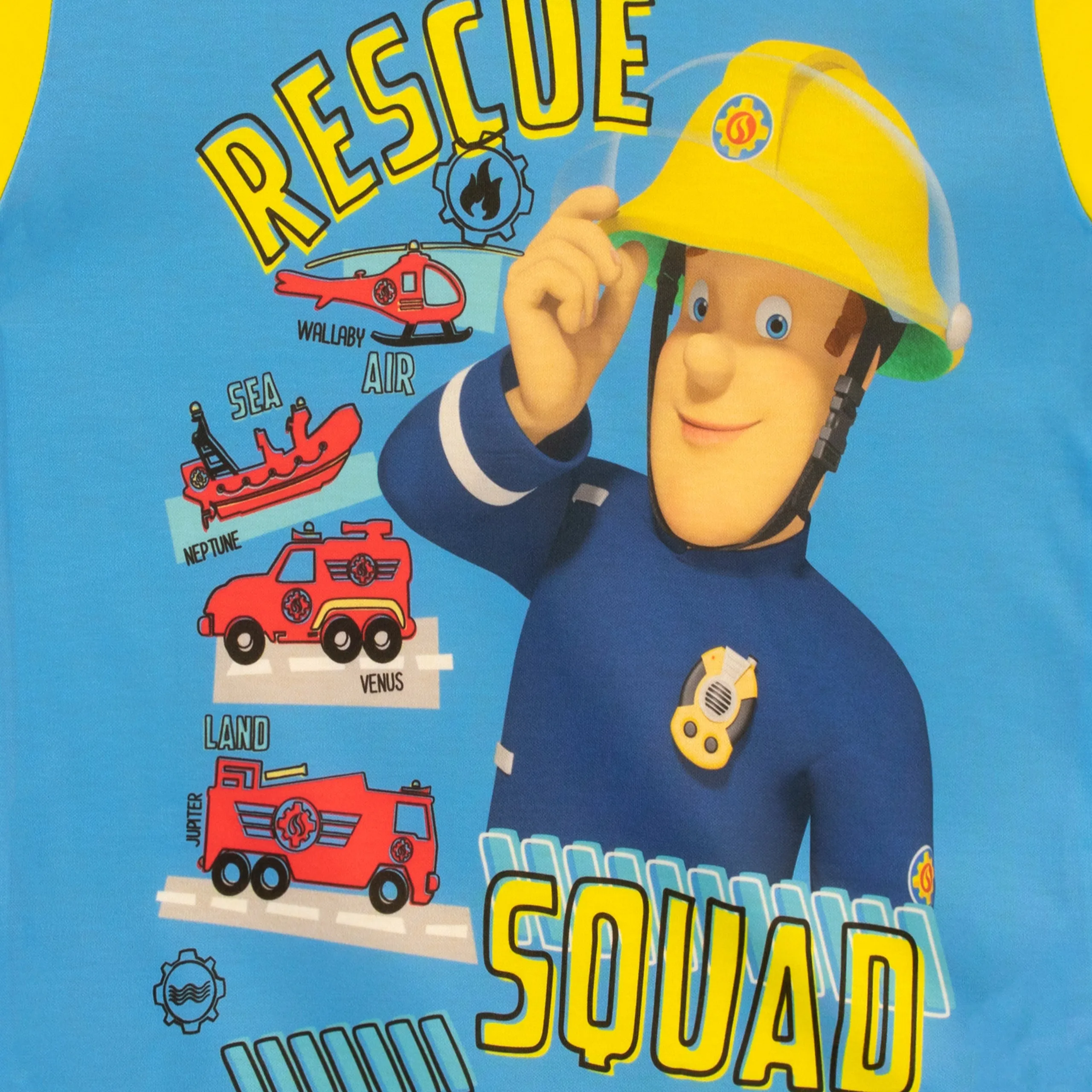 Fireman Sam Short PJ Set