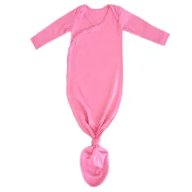 Flamingo Newborn Knotted Gown