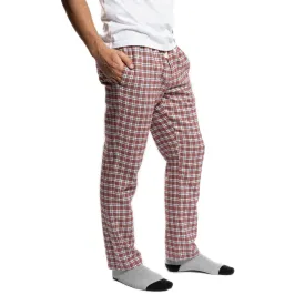 Flannel Pajama Pants - Red Windowpane