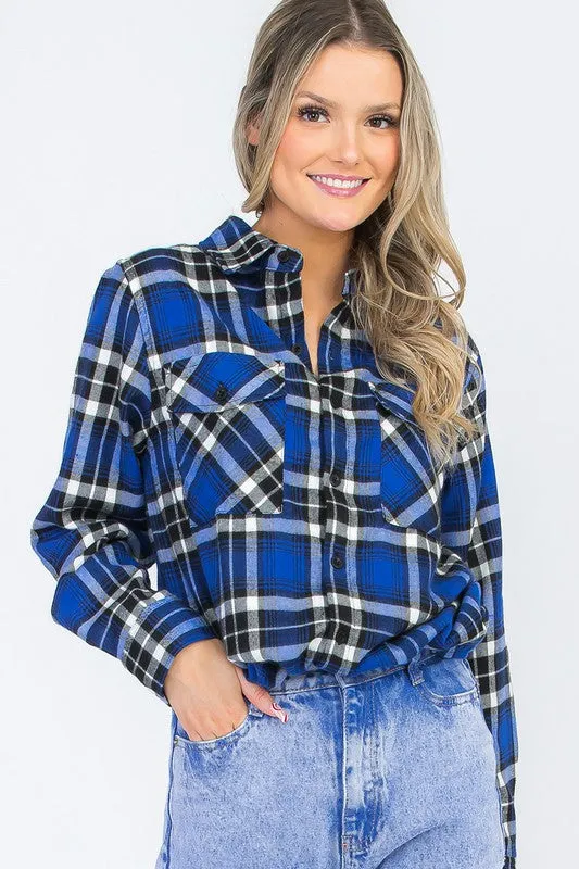 Flannel "Boyfriend Fit"