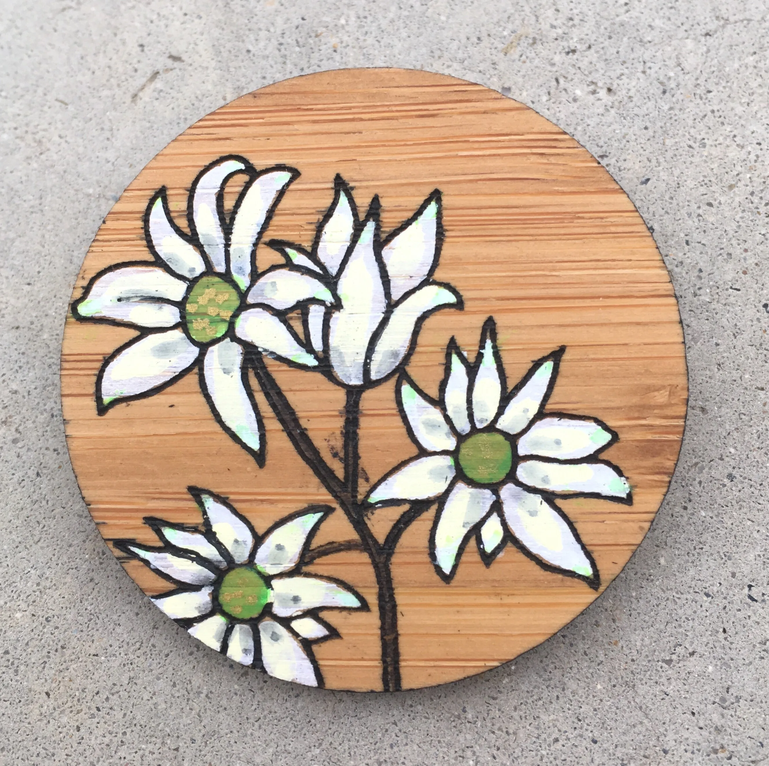 Floral Brooch - Flannel Flower